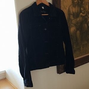 Hurley Black Corduroy Jacket Sz L